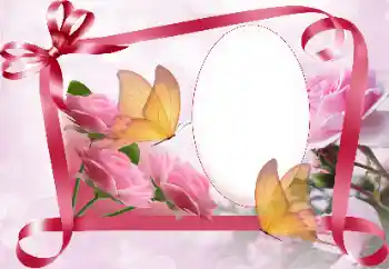 범주에서의 사진 효과 여성 프레임 № 101106