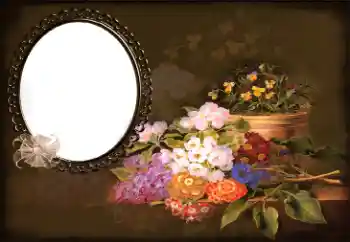 범주에서의 사진 효과 여성 프레임 № 14939