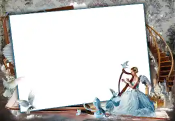 범주에서의 사진 효과 여성 프레임 № 162152