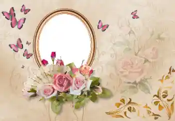 범주에서의 사진 효과 여성 프레임 № 180769