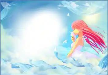 범주에서의 사진 효과 여성 프레임 № 2180