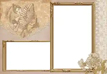 범주에서의 사진 효과 여성 프레임 № 26715